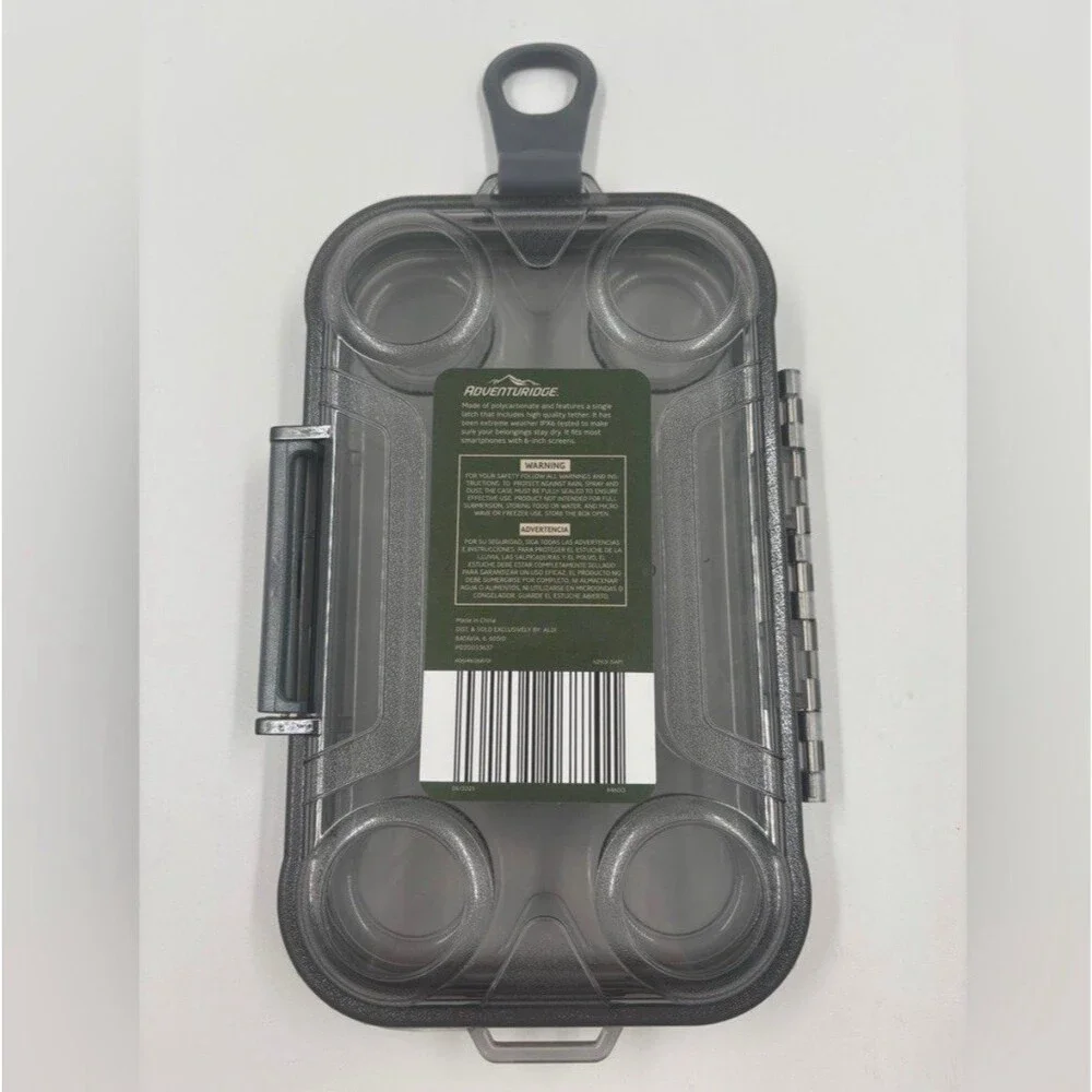 ADVENTURIDGE Watertight Smartphone Case IPX6 Waterproof Phone Dry Box Hardshell